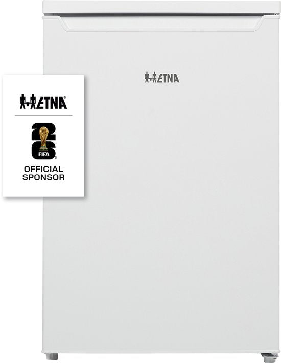 ETNA KVV856WIT - Vrijstaande koelkast met vriesvak - (56 cm) - Energielabel D - LED verlichting - 39 db (A)
