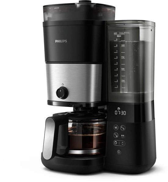 Philips All-in-1 Filterkoffiezetapparaat, zwart (HD7900/01)(Zwart)