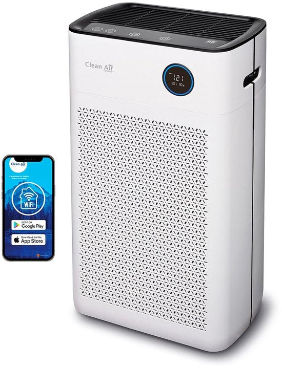 Clean Air Optima® CA-509Pro Smart - Intelligente HEPA UV-C Ionisator Luchtreiniger - Ultrastille Werking(400)