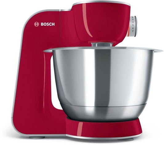 Bosch Serie 4 Keukenmachine MUM 5 1000 W Rood, Zilver MUM58710