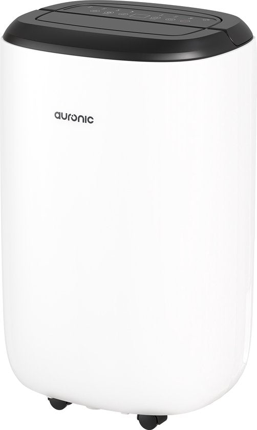 Auronic Luchtontvochtiger en Luchtreiniger - Pro Plus Series - Ontvochtigt 10L per dag in Huis - 2,6L Waterreservoir - Slaapkamer en Woonkamer - Was-droog functie - Vochtopnemer voor in Huis - Dehumidifier - Wit(10 l/Pro Plus Series， Wit)