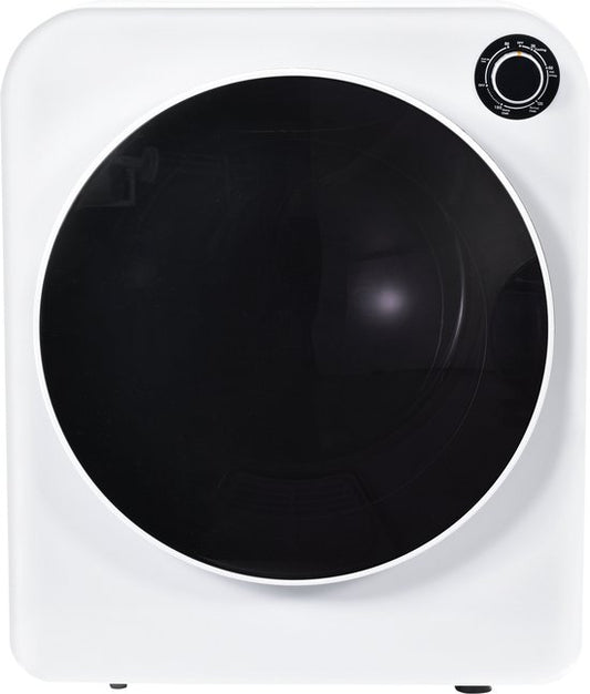 Merax Mini Luchtafvoerdroger 3KG - Geventileerde Wasdroger met Wandmontage - Droogkast - Droger - Wit
