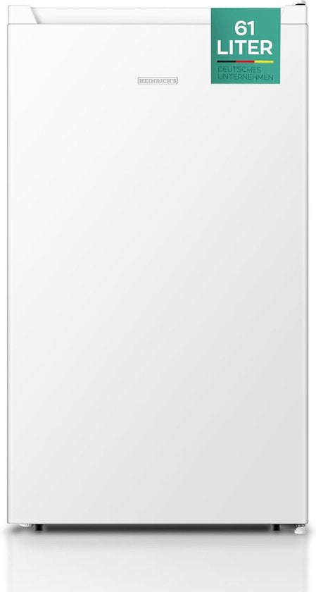 Heinrich's Heinrich’s HGS 4089 – Tafelmodel vriezer – 61 liter – 2 lades en 1 klep – Energy label E - wit(wit)