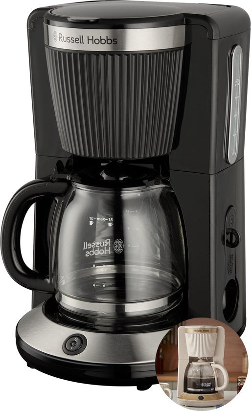 Russell Hobbs Brontë Zwart - Koffiezetapparaat - 26780-56(Zwart)