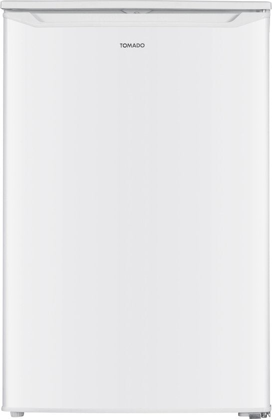 Tomado TFT5501W Tafelmodel vriezer energiezuinig - 88 liter - 55 cm breed - Stil: 37 dB - Energielabel C - Diepvries - Compact - Vrijstaand - 3 vrieslades - Wit(Wit)