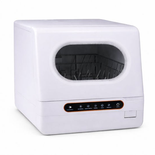 SwayTosh Mini Vaatwasser DTX-4 – 2026 – Mini Afwasmachine Vrijstaand – Met Waterreservoir – Washing Machine – Vrijstaande Vaatwasser – Dishwasher – Kleine Vaatwasser – Vaatwasmachine(DTX-4)