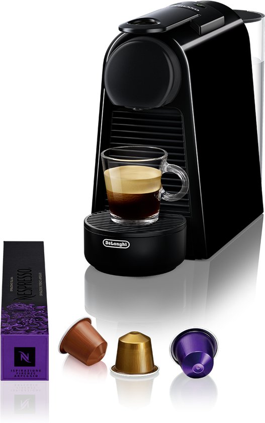 De'Longhi Nespresso Essenza Mini EN85.B - Koffiecupmachine - Zwart(Geen melkopschuimer)