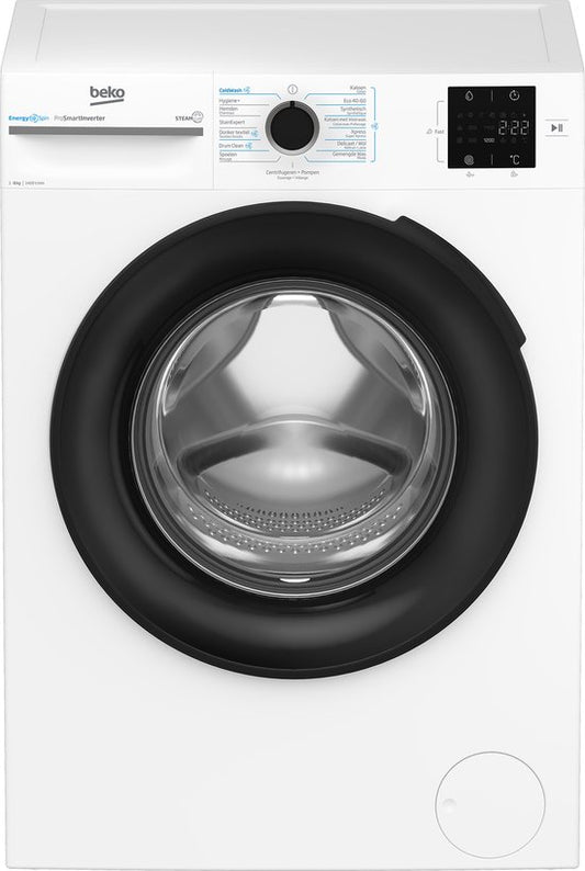 Beko b300 BM3WFT3841W wasmachine Voorlader 8 kg 1400 RPM Wit
