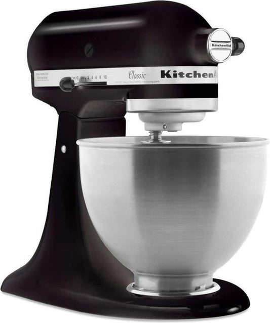 KitchenAid 5K45SSEBM Classic - Keukenmachine - Mat Zwart(Mat Zwart)