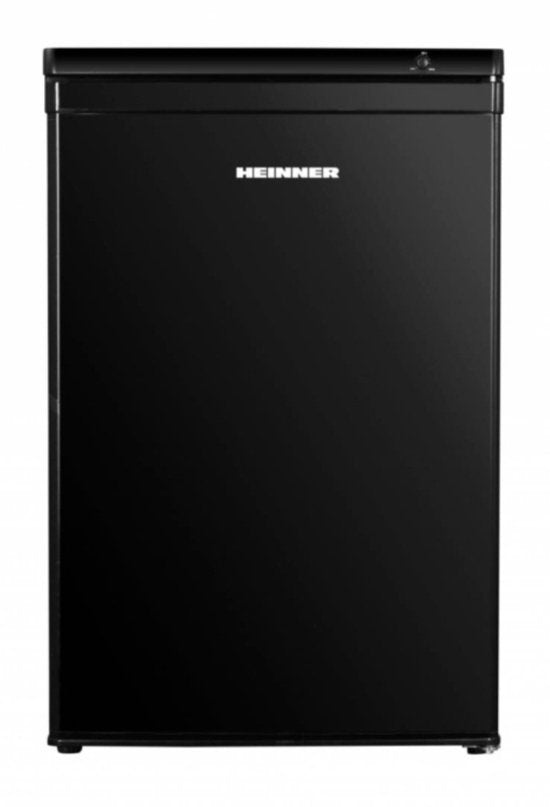 Heinner HFF-HM91BKE++ Tafelmodel Vrieskast – 91 L – Instelbare Mechanische Thermostaat – Omkeerbare Deur – Zwart – 5 Jaar Garantie(Zwart)