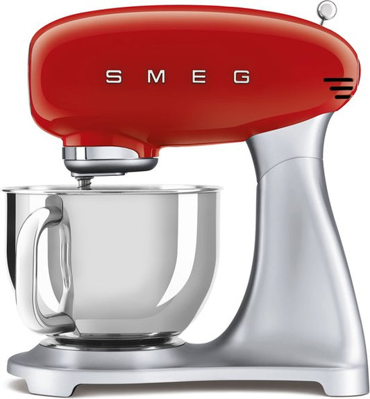 Smeg SMEG SMF02RDEU - Keukenmachine - Rood - 800 W(Rood， RVS)