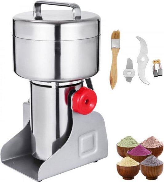 Bolt Edge Elektrische Graanmolen - Kruidenmolen - Specerijenmolen - Spice grinder - Kruidenmaler - 1800W - RVS